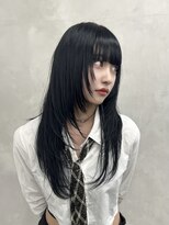 ガルテ(GARTE)&nbsp;ロングウルフ/レイヤーカット/ハッシュカット/ワンカラー