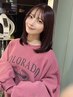 [速水指名]カット+カラー12100円