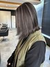 カット+ハイライトor白髪ぼかしハイライト