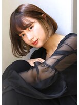 ロゼ 鳳(ROSE)&nbsp;【ROSE】インナーカラー＿＿ボブ＿ブリーチ＿前髪