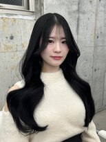 エヌアイ オモテサンドウ(ni omotesando)&nbsp;地毛風透明感カラー♪ 韓国ヘア シースルー前髪