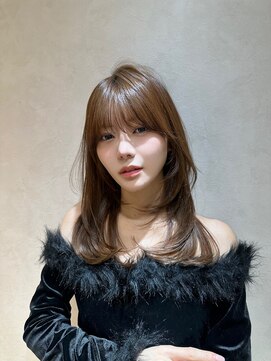 ロンド ルージュ 銀座店(Lond rouge) イメチェン外ハネボブ美髪×ブリーチなしレイヤー韓国[銀座]