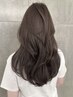 【透明感】ヘアカラー＋髪質改善2STEPTr