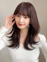 ラルユー 金山(LallYou)&nbsp;デジタルパーマ前髪パーマ韓国くびれミディアム