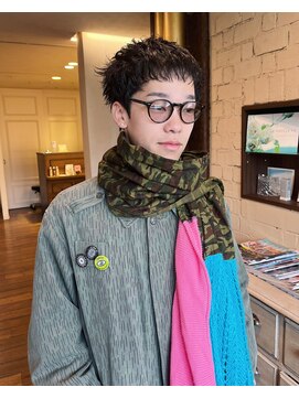 トローノ 栄(TRONO) メンズスパイキーショート