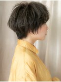 暗髪カーキアッシュくせ毛マッシュパーマTc3北浦和20代30代40代