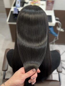 コビーバイジーナ 梅田茶屋町(Coby by Zina) 手で乾かしただけ＊縮毛矯正＊髪質改善＊【Coby by Zina】