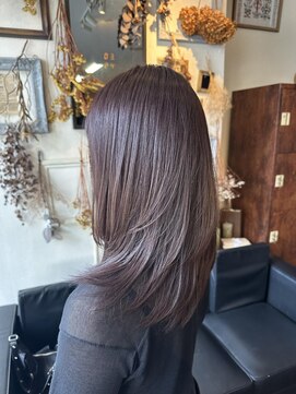 グランツヘアー(Glanz hair) パープルグレイパールカラー