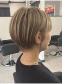 ミルクティー◎ショート◎大人女性◎高松