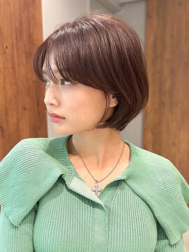 サン 白金台(SUN) ひし形シルエットの大人ショートボブ白金目黒