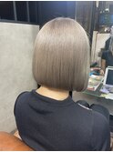 グレージュボブ