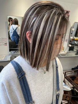 キング 心斎橋店(K!ng) 縮毛矯正髪質改善レイヤーカットトリートメント心斎橋美容室