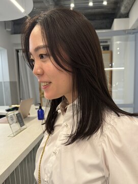 切りっぱなしボブ