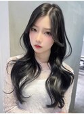 韓国くびれヘア_F30866