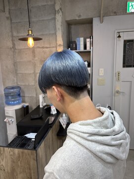 ラフィット 香椎(lafit) ダブルカラーケアブリーチシルバーベージュチャコールグレー