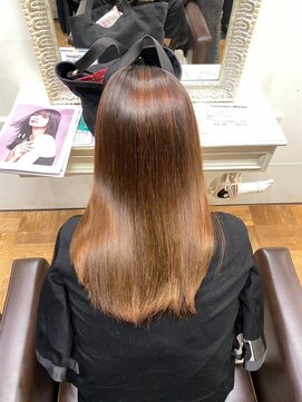 黒髪/クラゲヘアー/オリーブグレー/小顔/ココアベージュ/茨木 