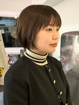 コンパクトニュアンスショートボブ