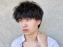 【シャドウパーマ】計算された無造作感が魅力のこなれスタイル[メンズカット/フェード/町田/町田駅]