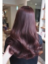 ケシキ 表参道 原宿(kesiki.)&nbsp;ミディアムレイヤー顔周りレイヤーハッシュカット韓国へア