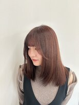 ラーム 福岡香椎店(rame) 伸ばしたい方必見整えカット、暖色カラー