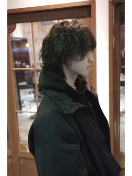 アイビーシー(I.B.C) ウルフ×波巻きパーマ