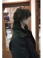 アイビーシー(I.B.C) ウルフ×波巻きパーマ