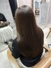 【人気No.2】朝らくカット＋透明感うる艶カラー＋BYKARTE5stepTR￥16,500～