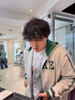 ソワンドゥ ブレス カルム 西中島店(soin de brace calme)&nbsp;メンズパーマ×無造作パーマ