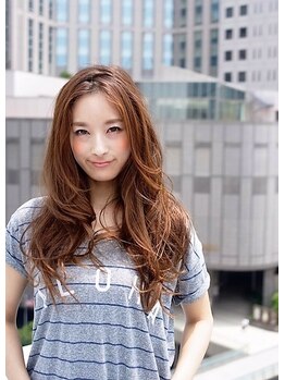 ルクステラスヘアサロン(Luxe Terrace hair salon)の写真/前髪のニュアンスを得意とした技術で、髪質改善トリートメントも同時に体験して魅力アップ☆