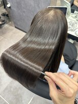 シンシア ドゥエ 新宿(CYNTHIA DUE) 【髪質改善/taiju】 縮毛矯正・ストレート/ダークパープル