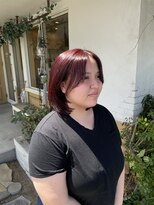 ムクヘア 御幸店(MUKU hair)&nbsp;濃いめのred color！