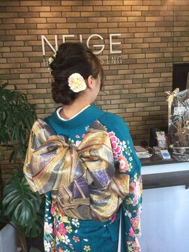 ネージュヘアードレッシング (NEIGE HAIR DRESSING) 成人式セット