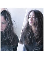 ベル 表参道店(Belle)&nbsp;大人のバレアージュカラー（ハイライト）×グレージュ　表参道