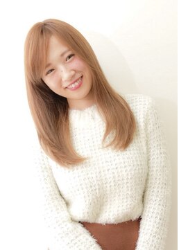 アルターシェリー(aL-ter che'rie) 【アルターシェリー 】柔らかハイトーンベージュストレート