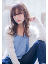 エイミー(Aimee)&nbsp;Aimee フェミニンミディ×ブルーアッシュ