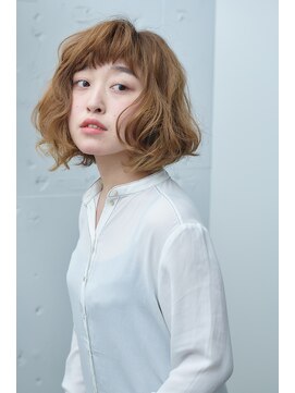 アル 武蔵境(aru) 切りっぱなし無造作ボブ。 <aru  武蔵境>