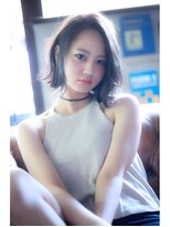 ミルクグレージュ　ヘアカラー　【池袋】