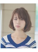 小顔エアリーマッシュボブ