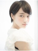 【自由が丘KEEP三橋】似合わせカット、黒髪ショートボブ