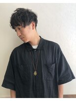 コルク バイ マグ 松本駅前(COLK by Mag) 20代30代40代メンズショートフェザーマッシュツーブロック