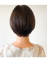 アン ヘア デザイン(un hair design) 【　un  】ショートボブ×イルミナ×ナチュラル
