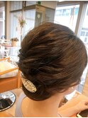 お呼ばれヘアー