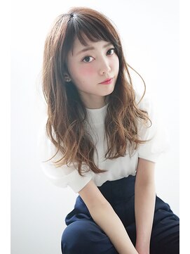 エマ(emma) 大人かわいい！イルミナカラー！ことりベージュ毛先パーマ