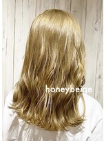 ヘブンリー(heavenly)&nbsp;10代/ブリーチオンカラー/ハニーベージュ/外人風カラー/外ハネ