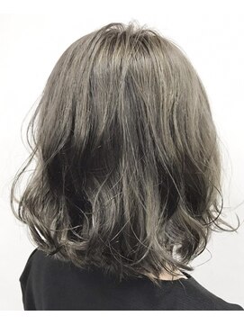 ヘアリゾートエーアイ 新宿西口店(hair resort Ai) ふんわりカーキグレージュ【 Ai 新宿　美容室】