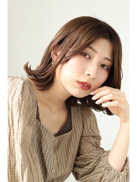 ヘアーアンドメイク エクリ 不動前店(Hair&Make equri) ストレート外ハネボブ☆