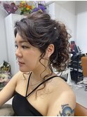 ボブカーキグレージュマッシュショート大人かわいい