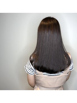 エイミー(Aimee) Aimee 町田　ダークブラウン×ワンカールロング