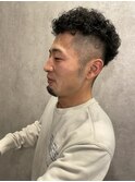 men's perm (hard)