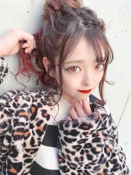 トゥルークリエイション 新越谷(True Creation) 新越谷/艶ボルドー/アップスタイル/エクステ/イベントセット